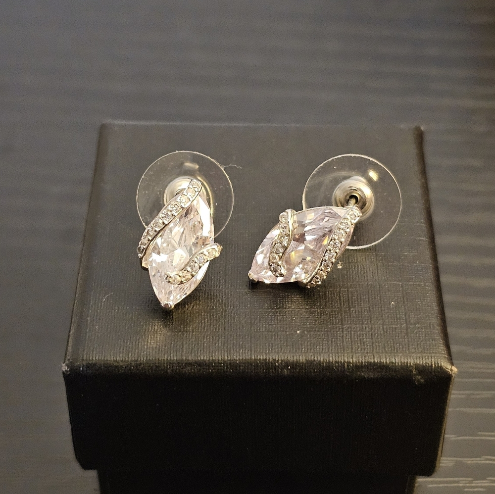 Vintage Sterling Silver Stud Earrings